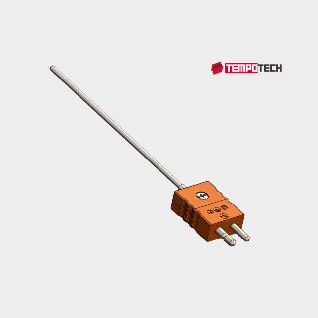 Image 1: Type K Thermocouple with Miniature plug