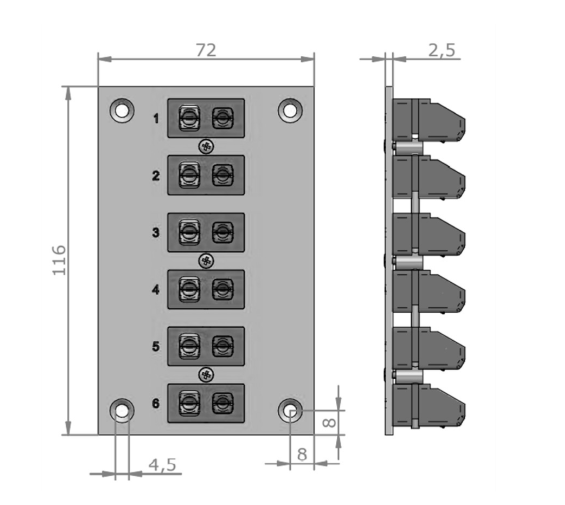 Jack Panels for Thermocouples