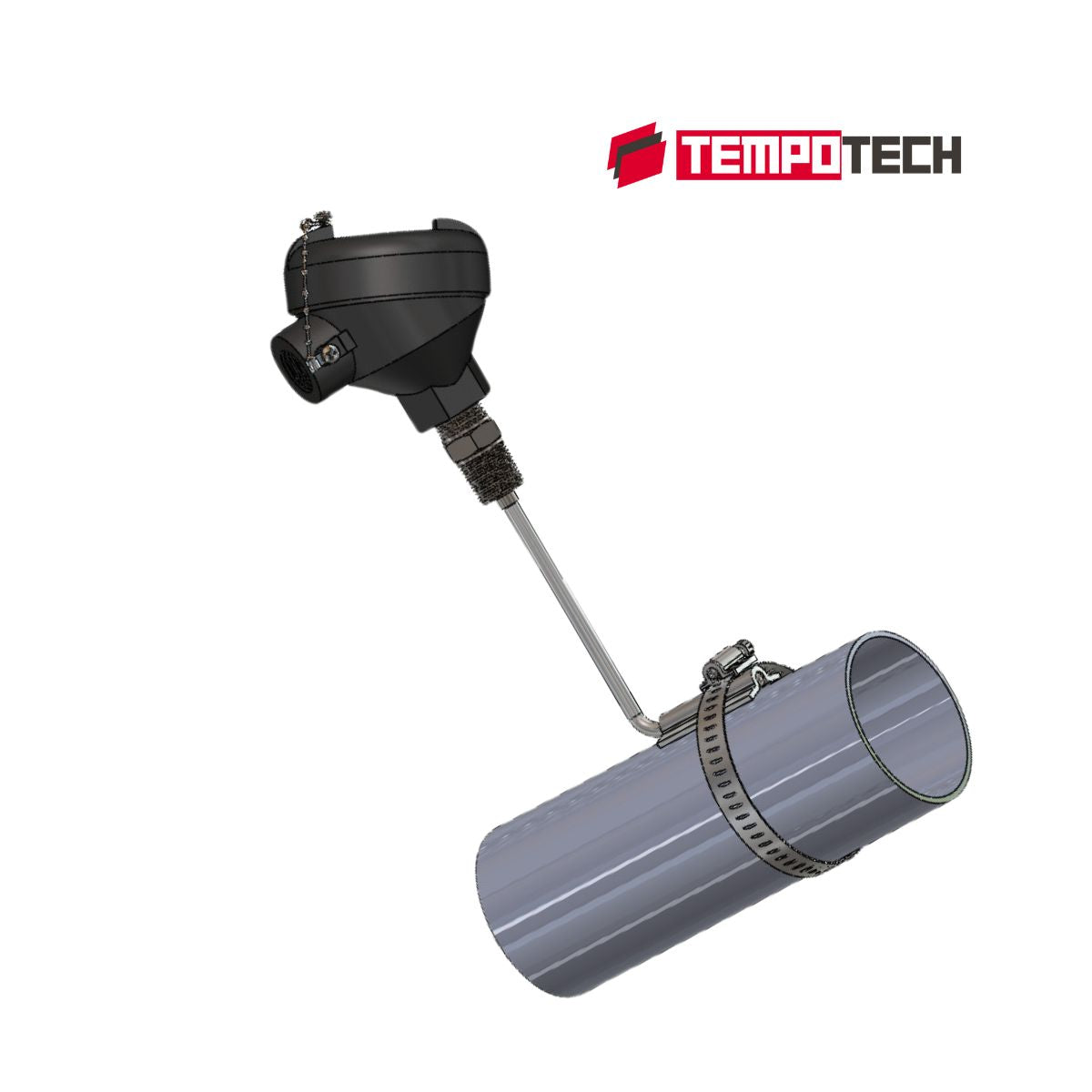 PT100 Heat Trace Probe with Connection Head