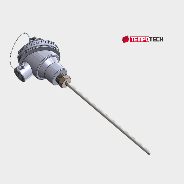 RTD Hex Plug with Connection Head