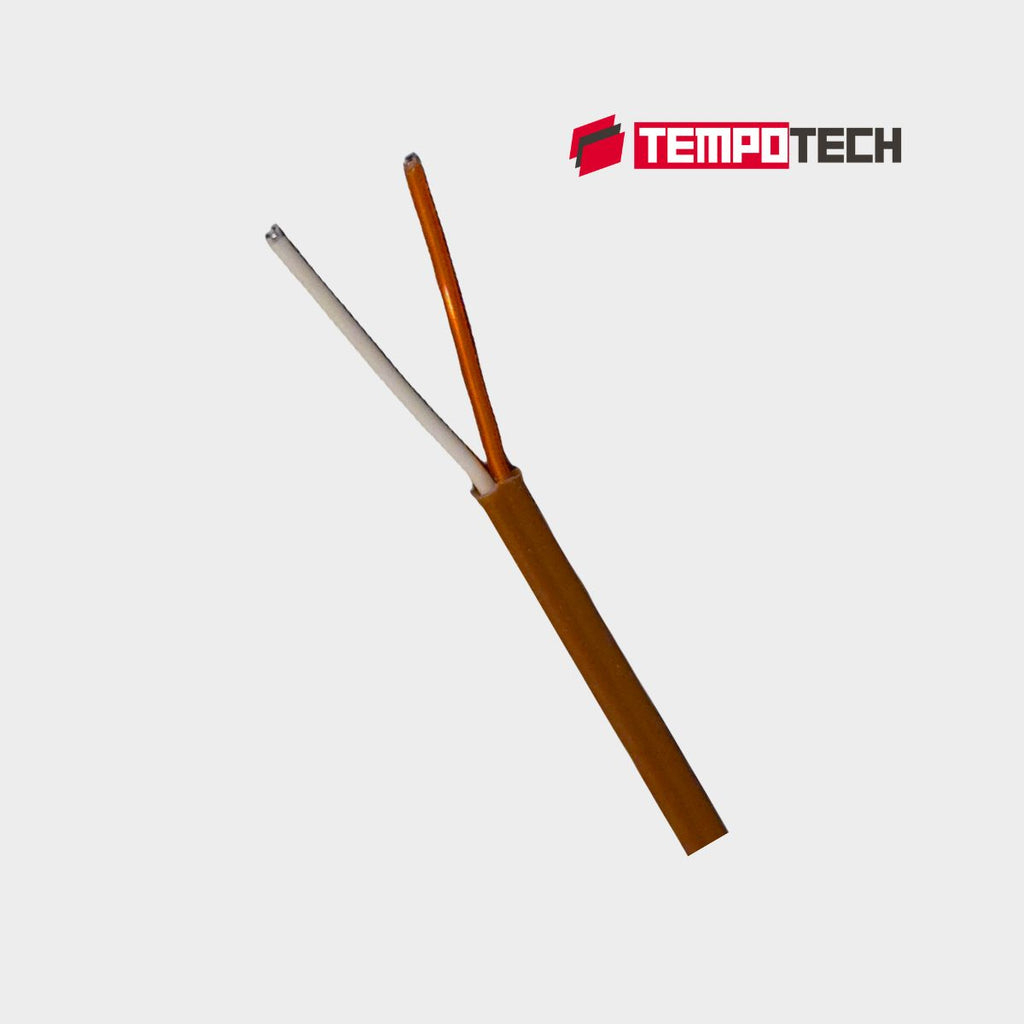 Image 2: Type T 20 AWG Fiberglass Thermocouple Wire | Tempotech